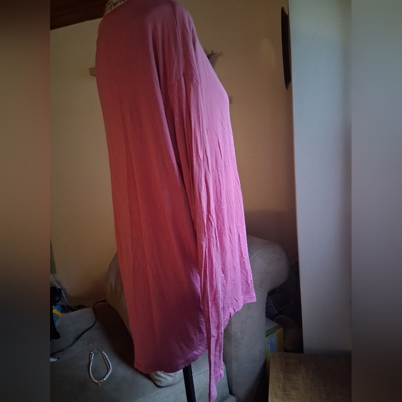 PINK Victoria's Secret Long Sleeve Cut Out Blouse - Picture 5 of 7